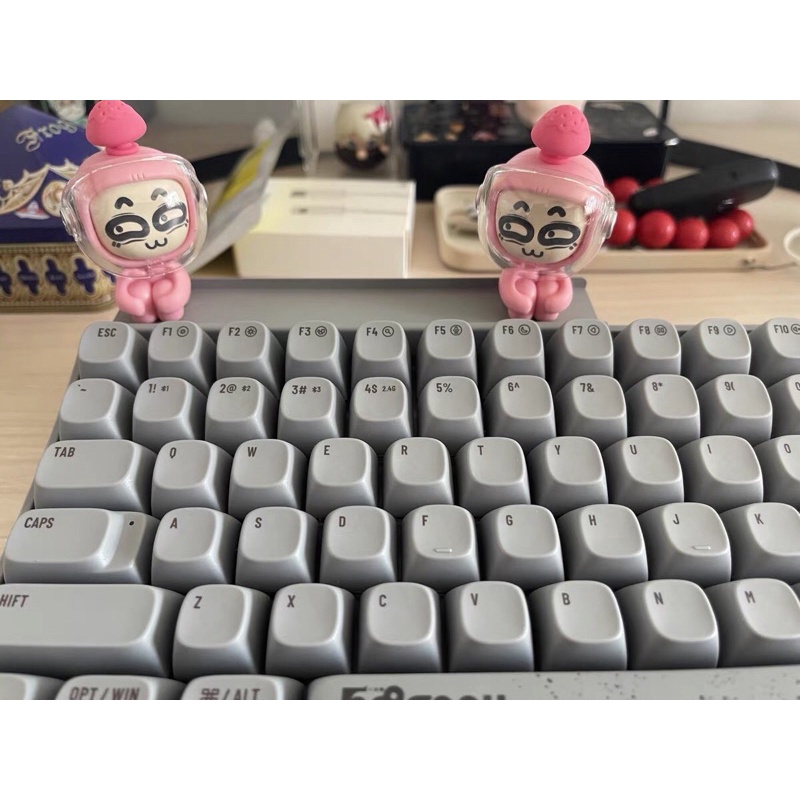 Bàn phím cơ không dây bluetooth Lofree phiên bản Gray chính hãng yellow switch, hotswap, có thể mua phím rời để custom