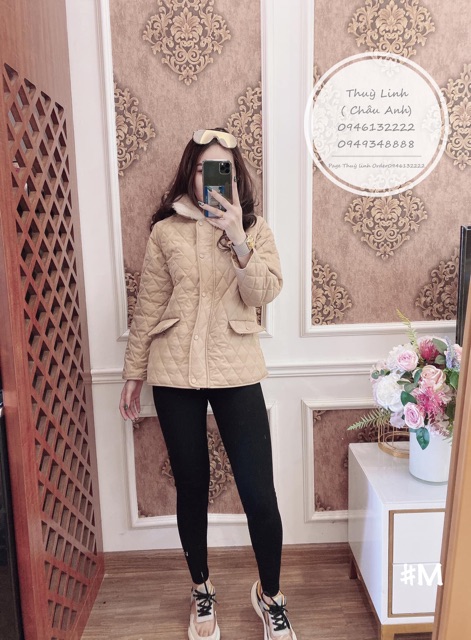 Áo phao trần trám