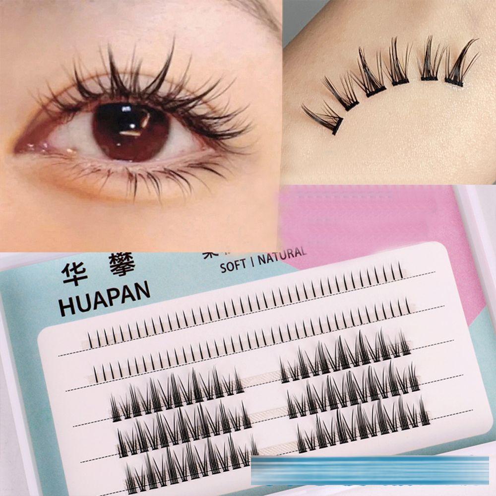 OCEANMAP Lông Mi Giả Xoăn Dày Hóa Trang Thần Tiên Không Phai Màu