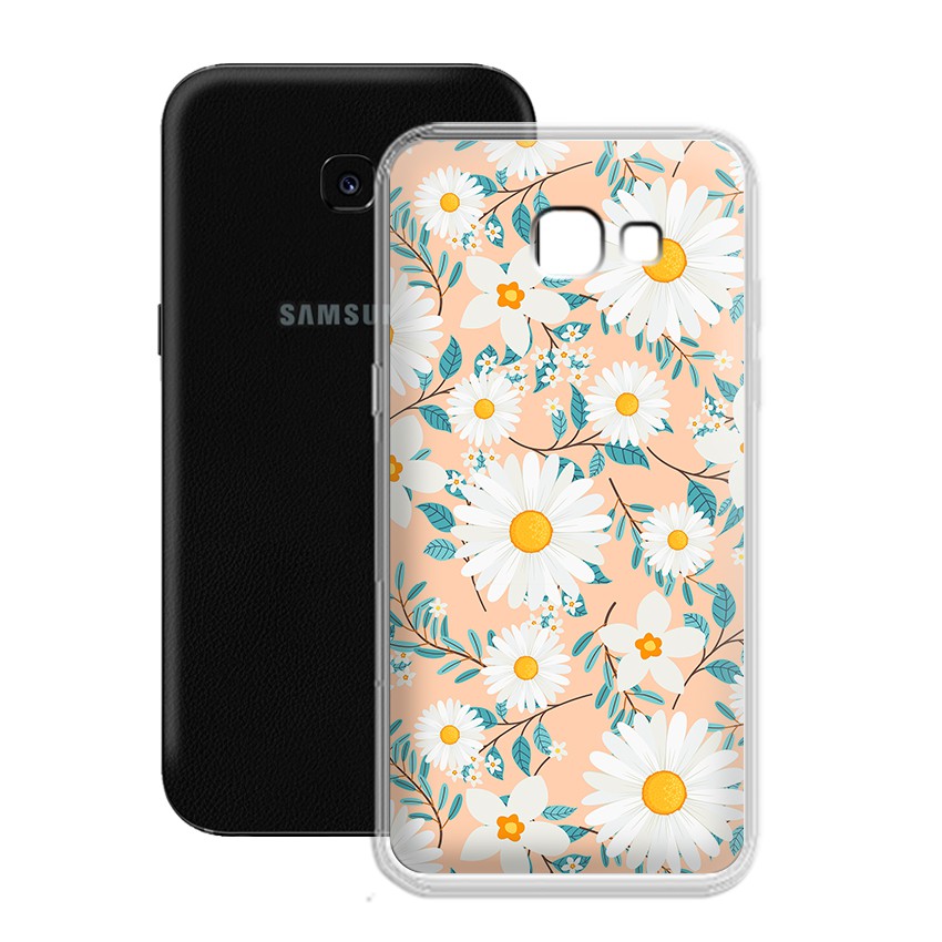 [FREESHIP ĐƠN 50K] Ốp lưng Samsung Galaxy A5 2017 / A520 in hình hoa cỏ dễ thương - 01023 Silicone Dẻo