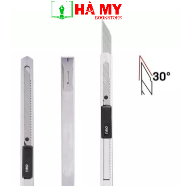 [Hỏa Tốc] Dao rọc giấy nhỏ Deli 2034 ( Lưỡi dao 30 độ) - Dao Deli Cao Cấp