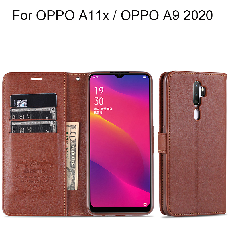 Bao da điện thoại có ngăn thẻ cho OPPO A9 A9x F11 Pro F11Pro A11x A9 2020