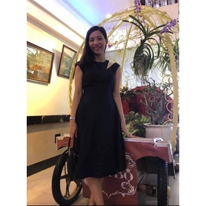 Váy elise size s màu xanh đen
