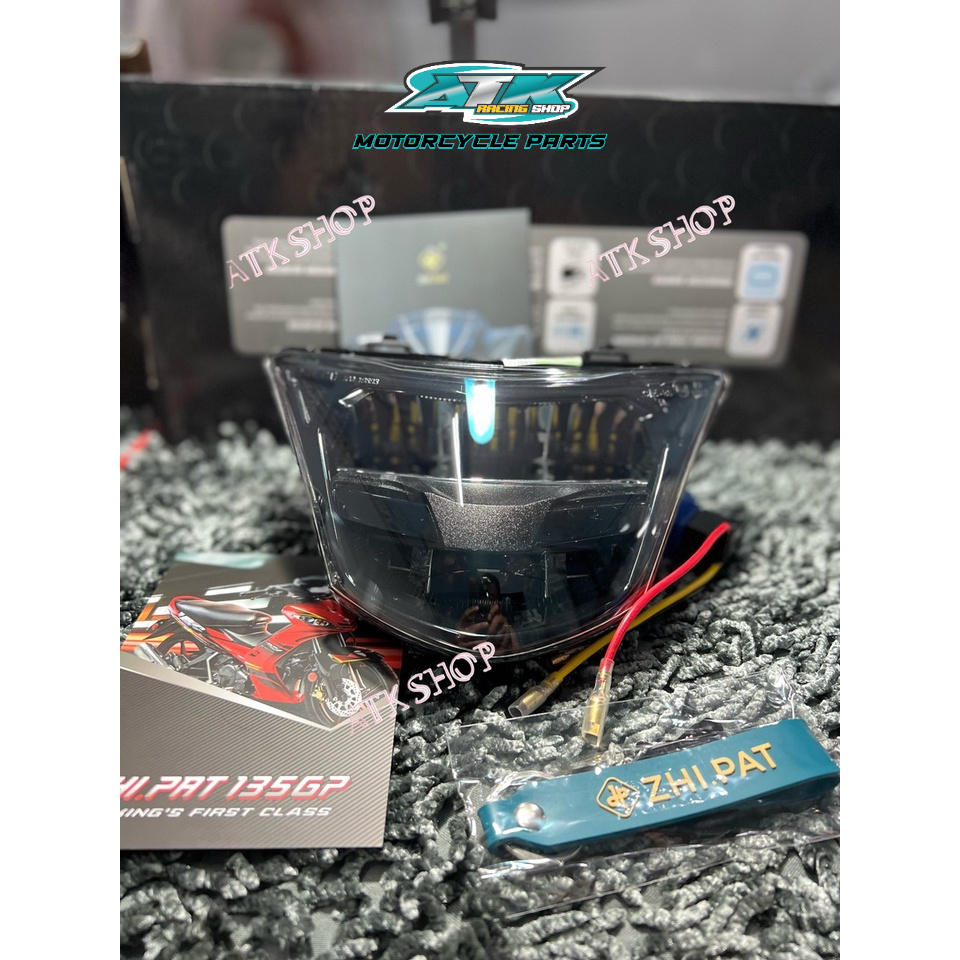 Choá đèn ZHIPAT dành cho xe exciter đời 2006 đến 2010 tặng mão chắn gió zhipat