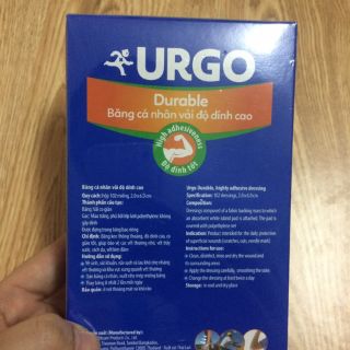 Băng keo cá nhân Urgo (102 miếng)