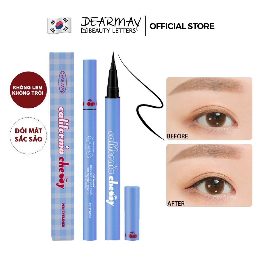 Bút Kẻ Mắt Nước DEARMAY California Cherry Pen Eyeliner