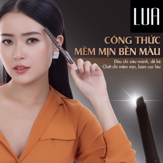 Chì kẻ mày ngang LUA PERFECT EYEBROW STYLER 2 đầu