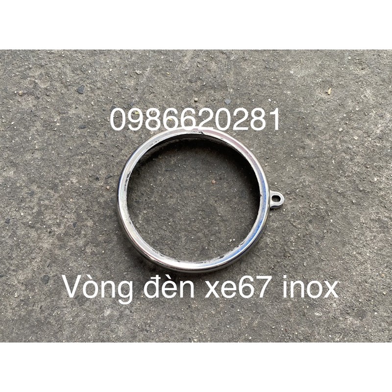 Ốc ti phuộc trước xe 67 inox