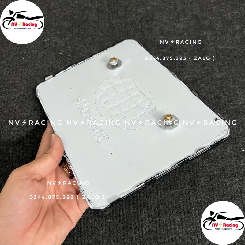 Khung bản số xe máy viền carbon cao cấp