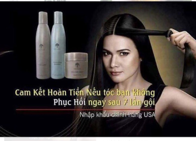 Bộ 3 sản phẩm dầu gội, xả và kem ủ tóc Nuskin Moisturizing