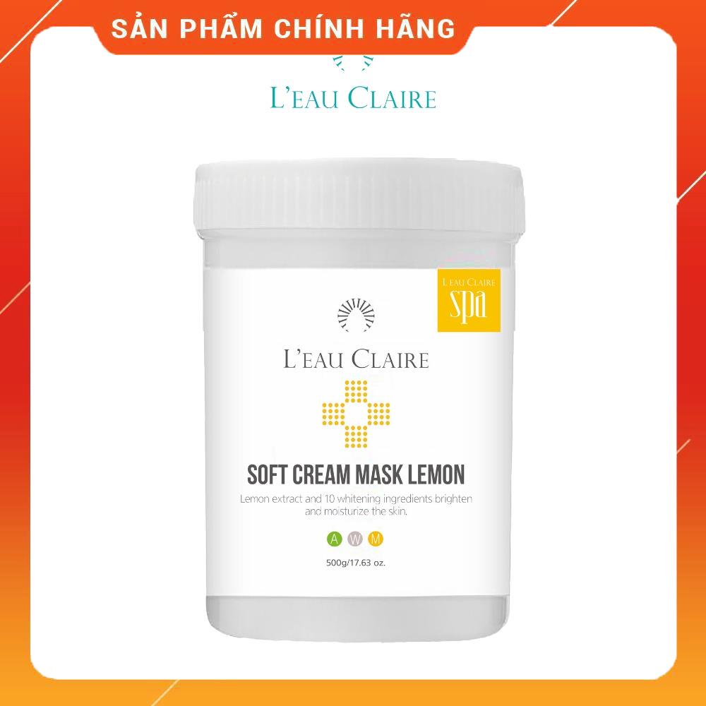 Mặt nạ kem L'eau Claire Soft Cream Mask Lemon 500ml Hi SHOP - BEAUTY