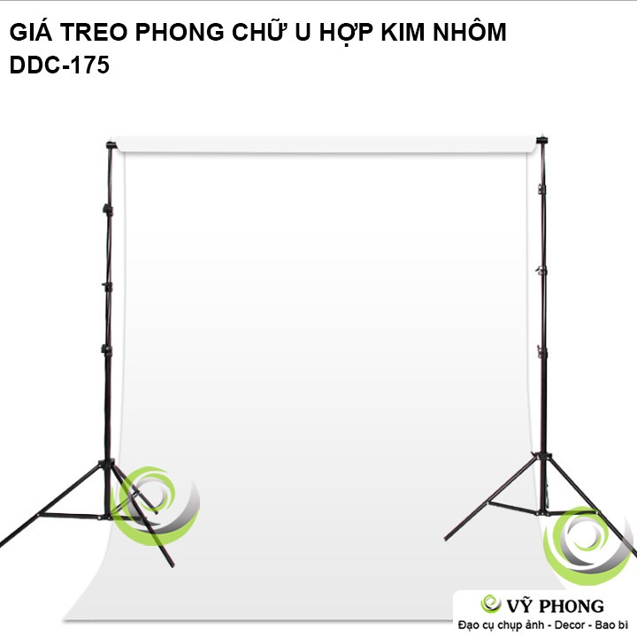 GIÁ ĐỠ KỆ TREO PHÔNG CHỮ U STUDIO SET UP CHỤP ẢNH CHÂN DUNG ẢNH SẢN PHẨM INS DDC-175