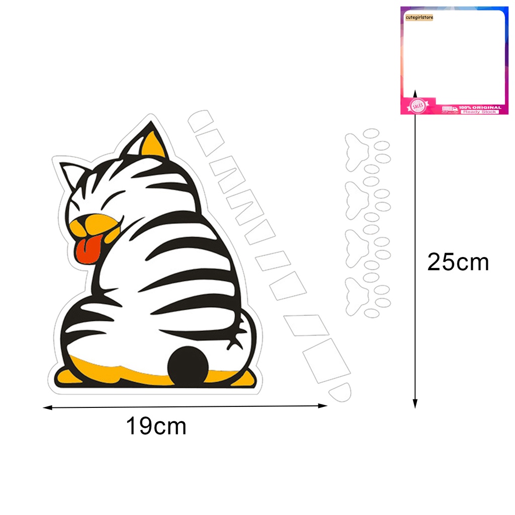 Nhãn dán hoạt hình vui nhộn trang trí cần gạt nước xe hơi