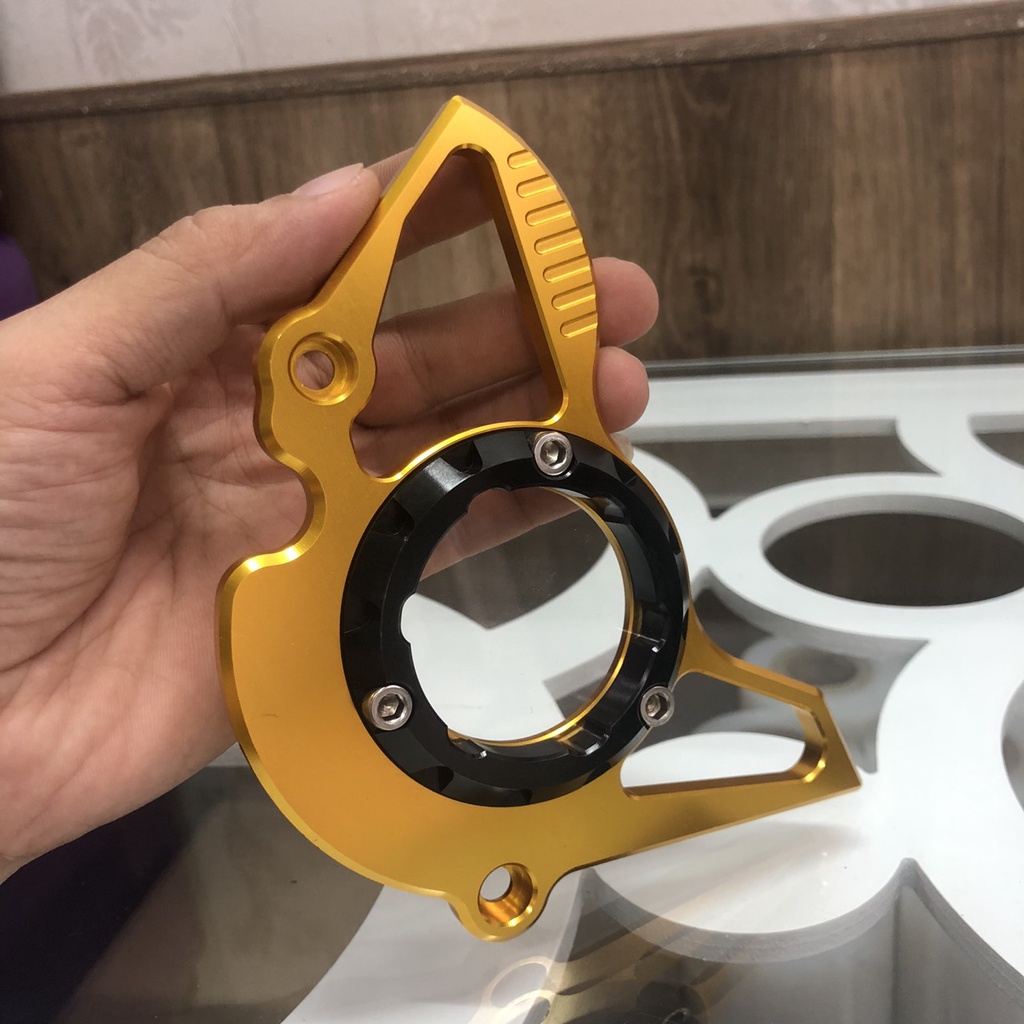 Đuôi cá exciter 150  nhôm có kính