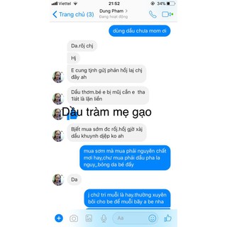 DẦU TRÀM MẸ GẠO - 100% NGUYÊN CHẤT