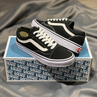 [Hàng cao cấp + Full Box + Tặng Tất] Giày Old Skool Basic Black/White