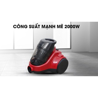 Máy hút bụi Electrolux EC41-6CR 2000W, Công suất hoạt động:2000 W, Dung tích chứa bụi:1.8 lít, Dây điện tự thu gọn