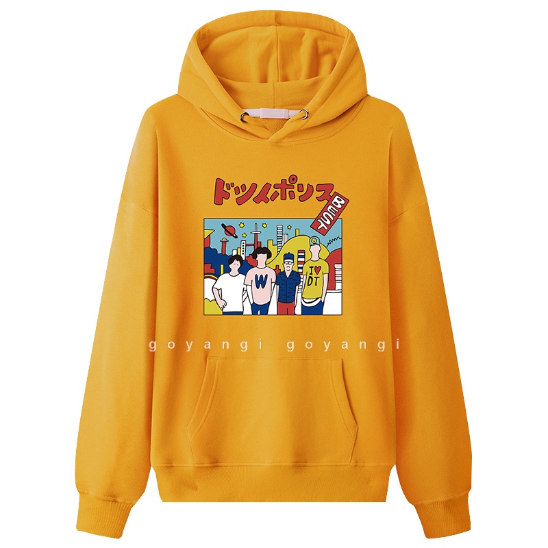 Áo Hoodie GYG Unisex Friendship Form Rộng Oversize Phong Cách Hàn Quốc