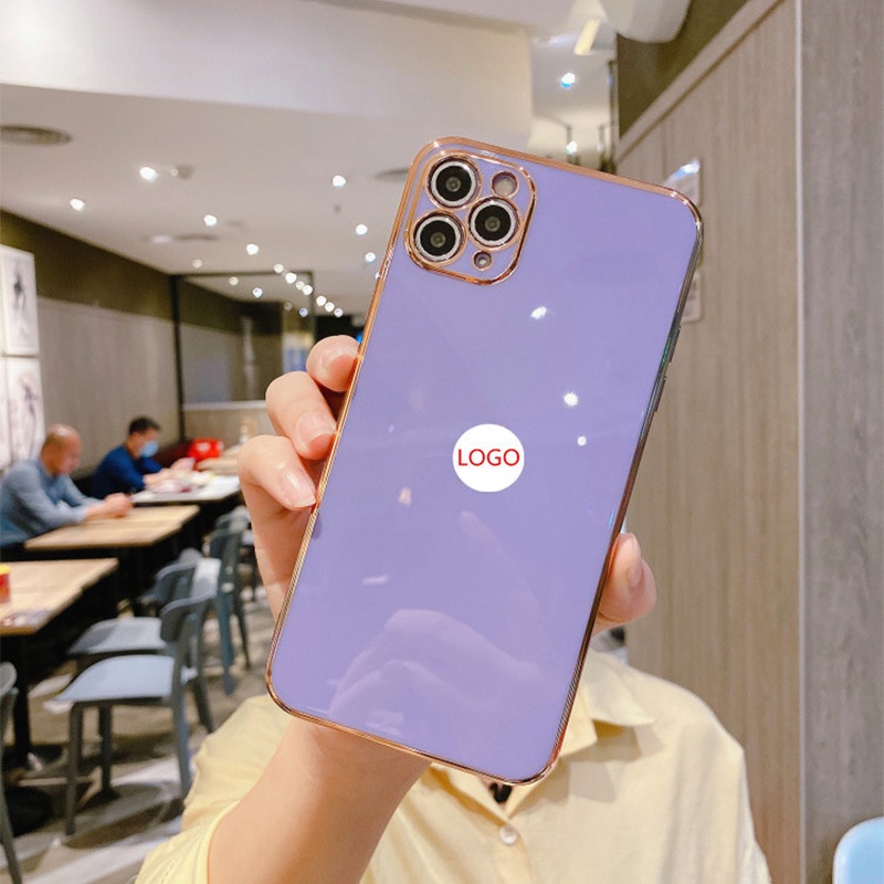 Ốp Điện Thoại Mềm Bảo Vệ Toàn Diện 6d Cho Iphone13 12 11 6 7 8 X XR XS MAX 6S 6S Plus 7Plus 8Plus