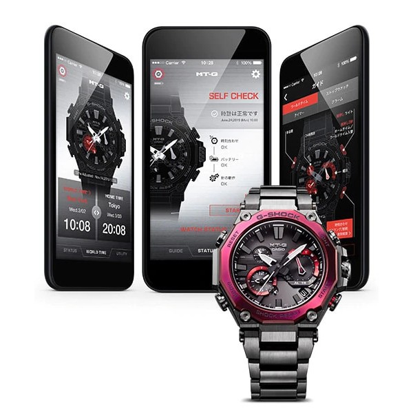 Đồng Hồ Casio Nam Dây Thép Không Ghỉ GSHOCK MTG-B2000BD-1A4DR Chính Hãng