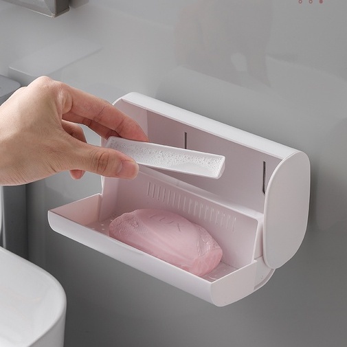 Hộp Đựng Xà Bông Nhựa ABS, Giá Để Xà Phòng Dán Tường OENON Cao Cấp