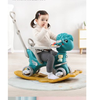 "" SẴN HÀNG "" NGỰA BẬP BÊNH KIÊM XE CHÒI CHÂN ĐA NĂNG 4 IN 1 ( CHÒI CHÂN + ĂN DẶM + XE ĐẨY + BẬP BÊNH )