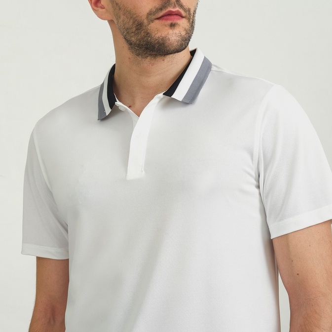 Áo Thun Polo Thể Thao Nam AM MP100 Ngắn Tay Có Cổ Kháng Khuẩn, Chống Tia UV, Thấm Hút Mồ Hôi Tốt, Thoáng Khí Sport1