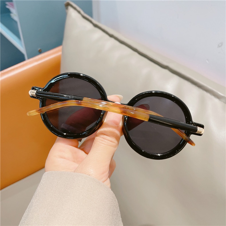 Kính mắt tròn nam nữ KUBORAUM  phụ kiện QUÀ TẶNG đẹp thời trang