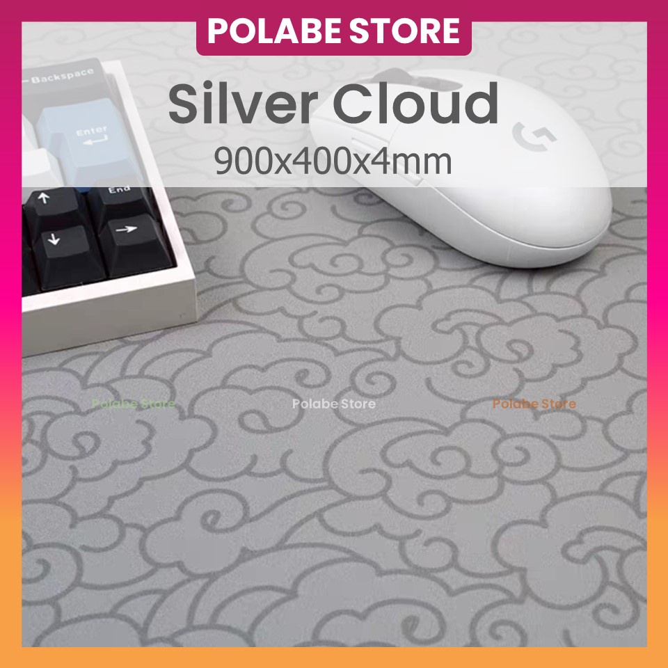 Deskpad FBB Pad chuột bàn phím cơ 90x40cm dày 4mm, tổng hợp deskmat hàng xịn chính hãng FBB - Polabe Store