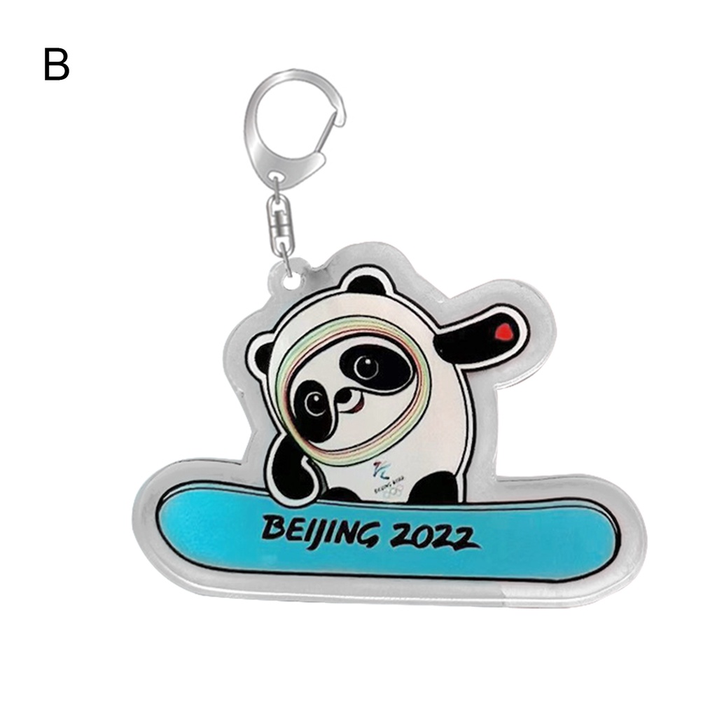 Móc Khóa Hình Gấu Trúc Chơi Game Bing Dwen 2022