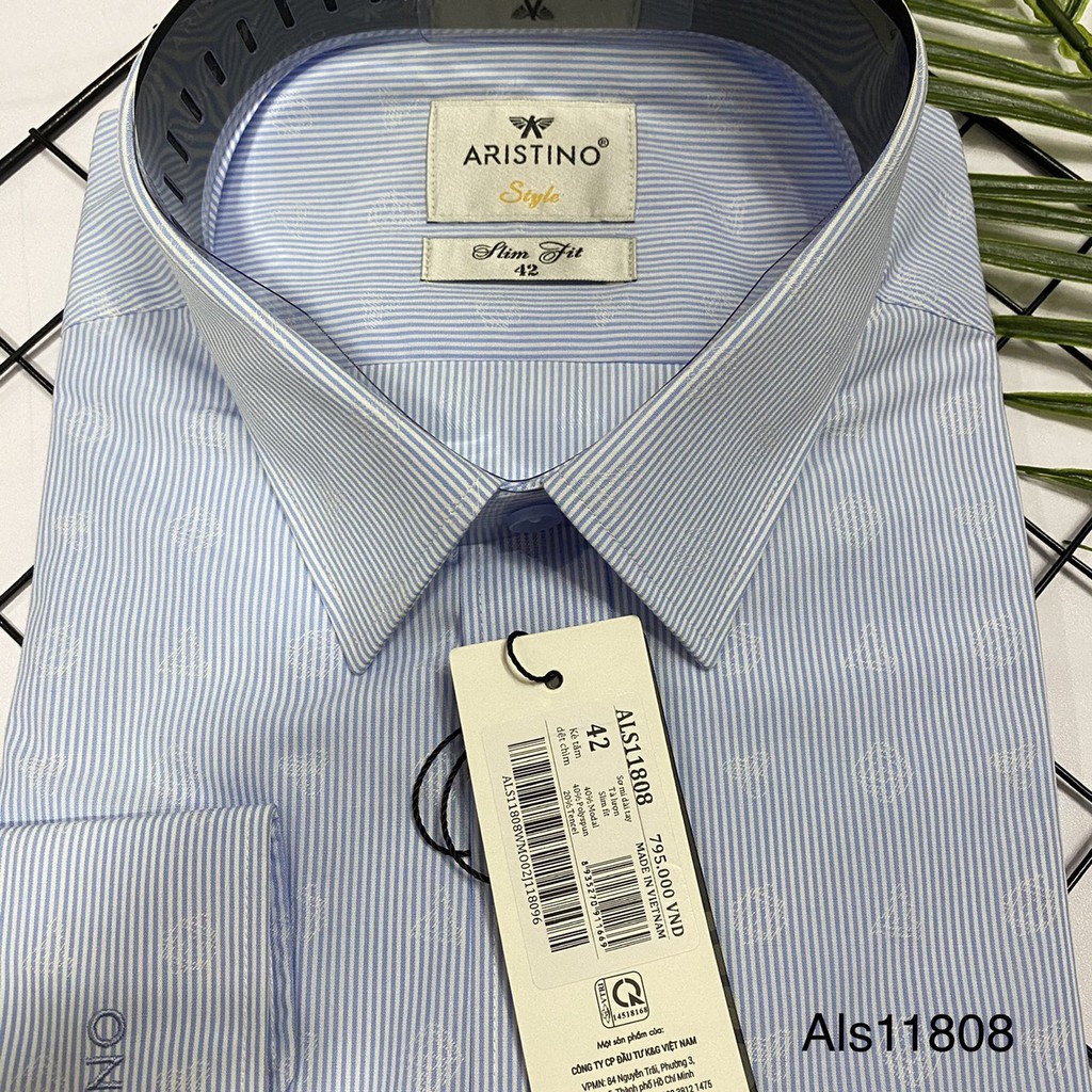 Áo Sơ Mi Nam Dài Tay Aristino – ALS16408, ALS59508, ALS11808, ALS07408 Slim, Trẻ Trung Thời Thượng, Hạn Chế Nhăn Co