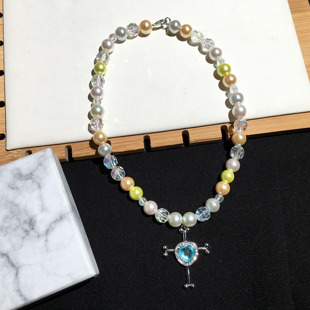 vòng cổ Mặt Hình Thánh Giá Đính Đá Pha Lê