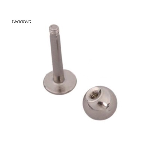 Bộ 10 khuyên xỏ môi bằng thép không gỉ cá tính