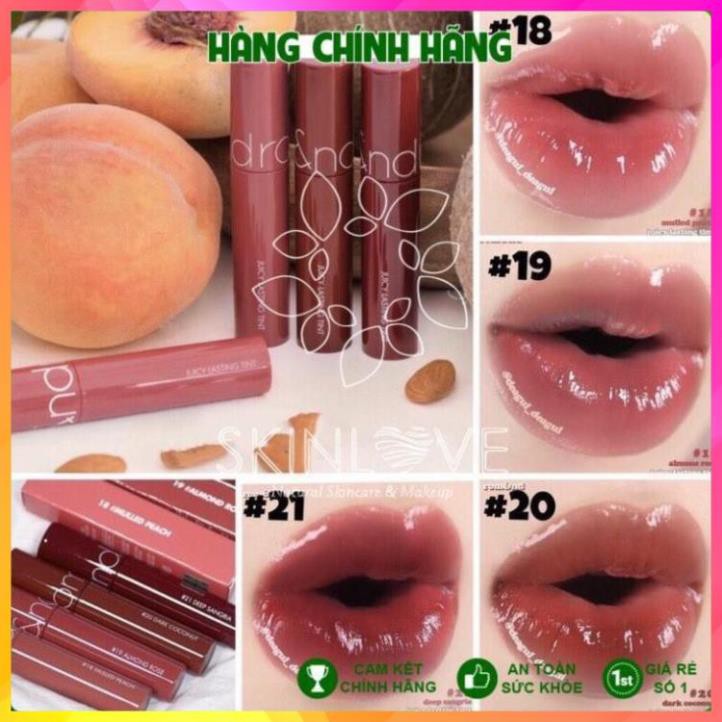 [SON KEM MỚI] Son Tint Lì Romand Juicy Lasting Tint