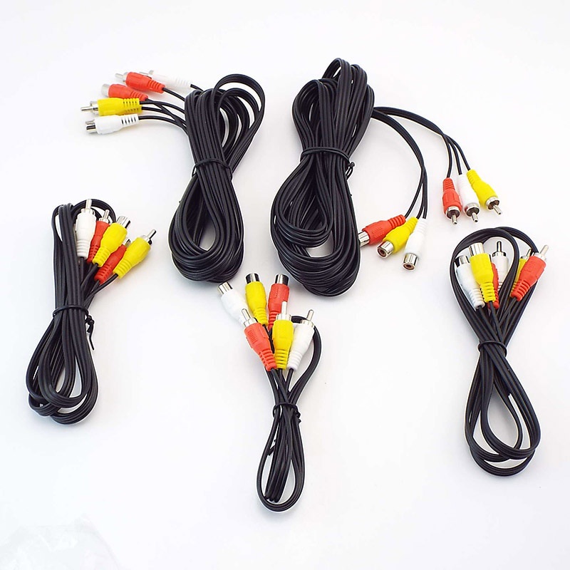 Cáp Âm Thanh Nối Dài 3 RCA Sang 3 RCA Av