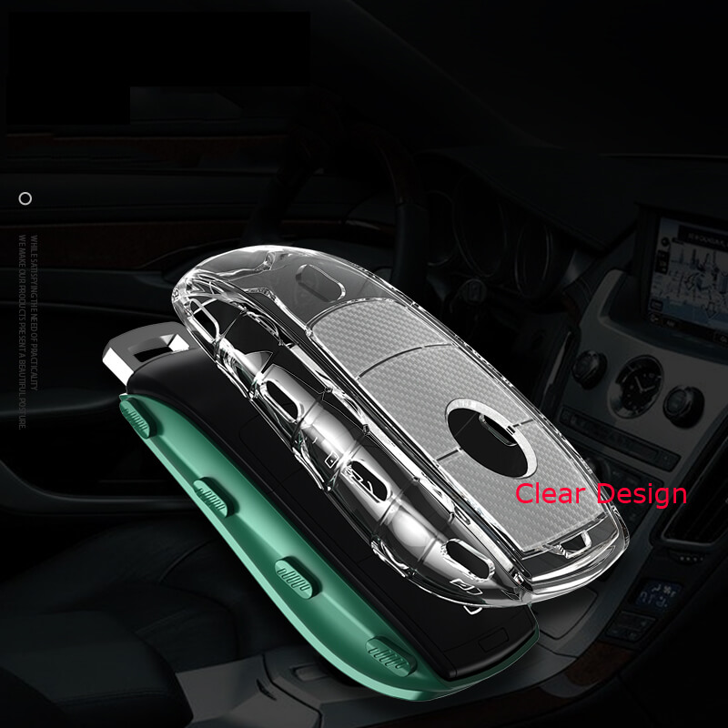 Bao Da Tpu Bảo Vệ Chìa Khóa Xe Hơi Mercedes-Benz C260L E200L E300L