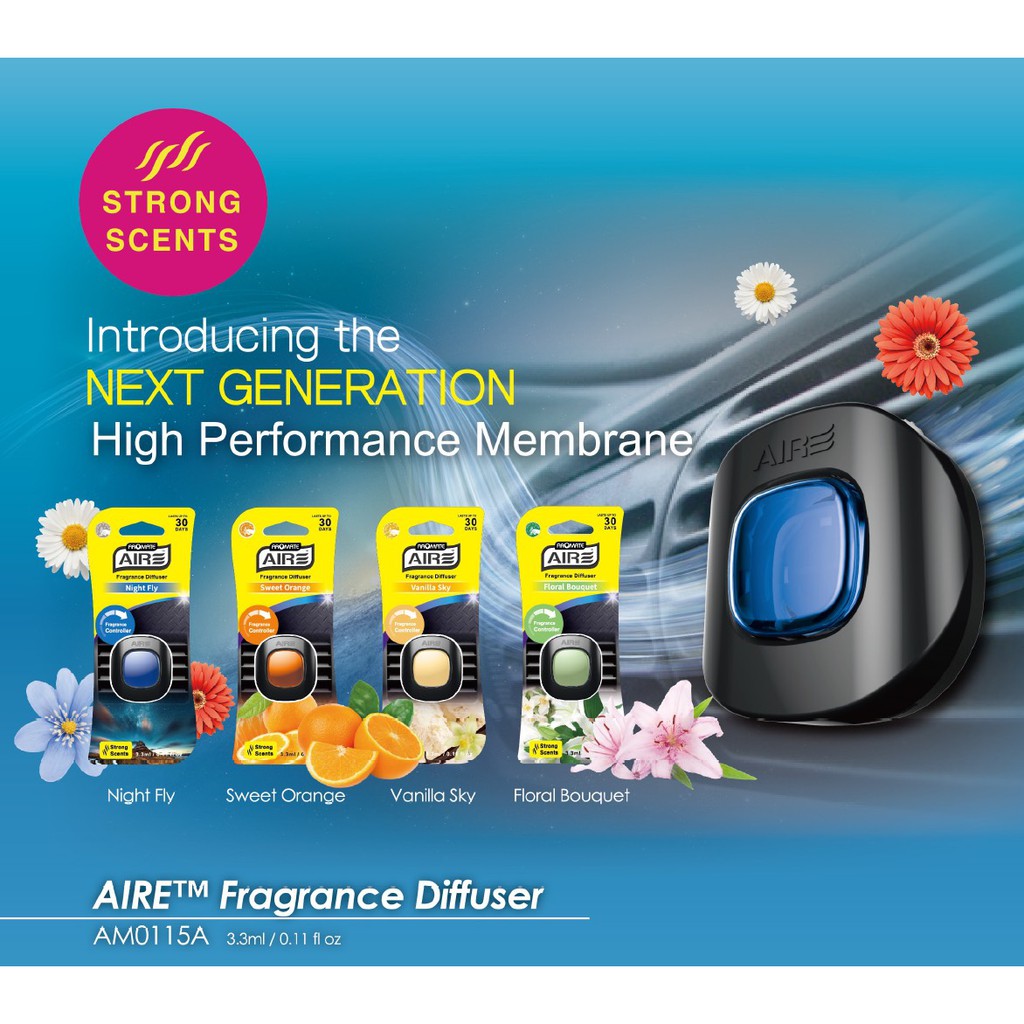 Tinh dầu thơm xe hơi Aromate .