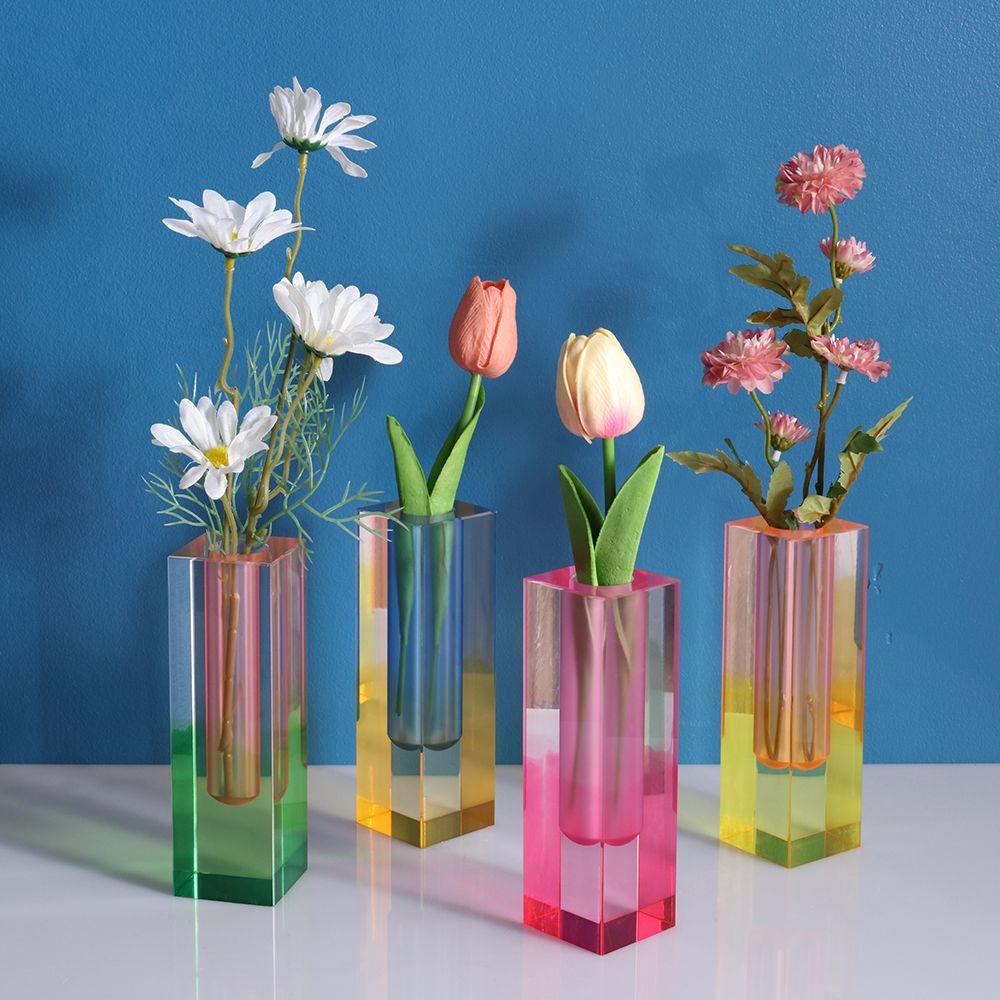 Bình Hoa Thủy Canh Để Bàn Trang Trí Nhà Cửa|Nồi Nấu Ăn Bằng Acrylic Chất Lượng