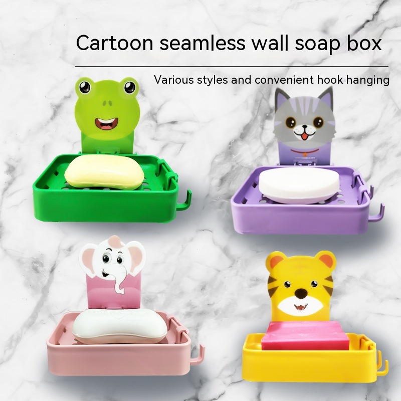Khay Đựng Xà Phòng Gắn Tường Thiết Kế Dễ Thương Tiện Dụng Cho Nhà Tắm