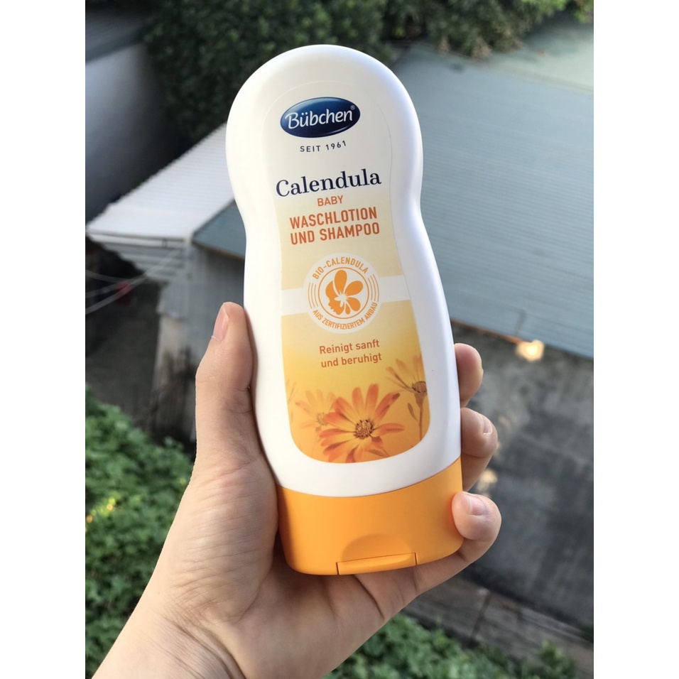 Bộ Sản Phẩm Chăm Sóc Da cho em bé Hữu Cơ Calendula Bubchen Đức