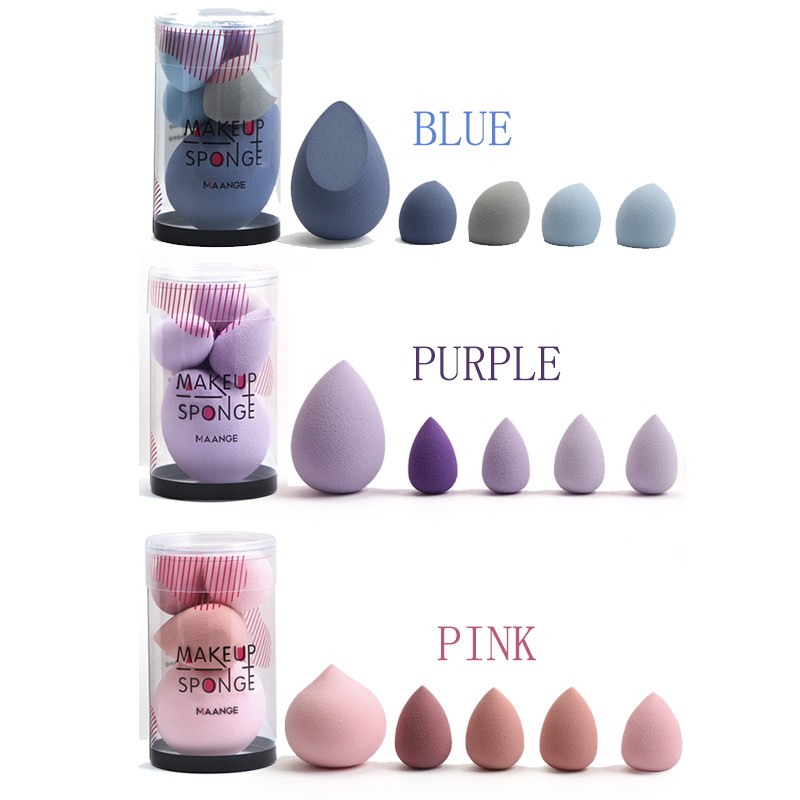 Bộ Dụng Cụ Trang Điểm Bọt Biển MAGEFY 5 Món