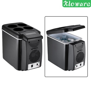 Tủ lạnh ô tô 6l tủ lạnh tủ đông ấm 12v làm lạnh nhanh