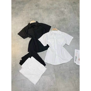 Áo Sơ Mi Basic Bigsize 65-90kg (changmintbigsize)