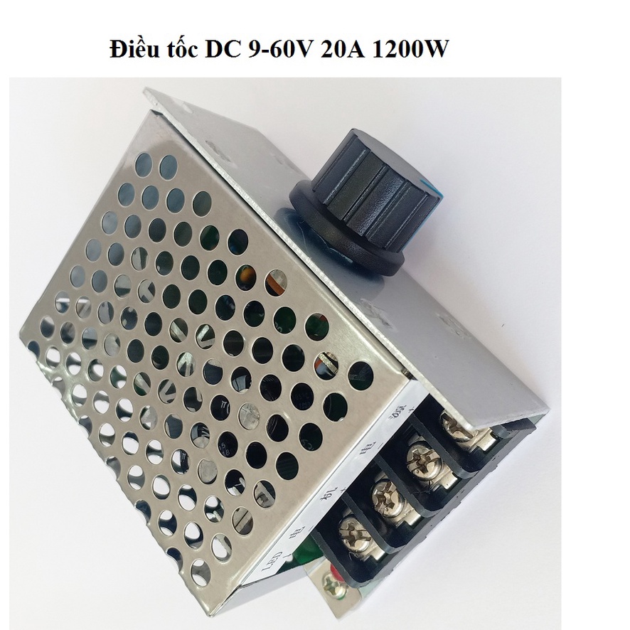 Điều tốc motor 775,895 DC 9v-12v-24v-60V 20A 1200W - Mạch điều tốc siêu bền