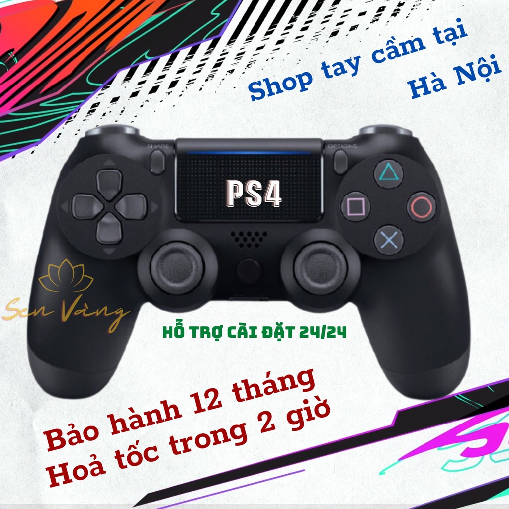 Shop tay cầm 𝓗𝓸ả 𝓽ố𝓬 𝓽𝓻𝓸𝓷𝓰 120 𝓹𝓱ú𝓽 Tay cầm chơi game có rung không dây cho điện thoại, máy tính, laptop,...Golden Lotus
