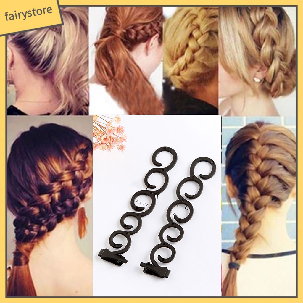 Set 2 Kẹp Xoắn DIY Nhỏ Gọn Có Thể Tái Sử Dụng