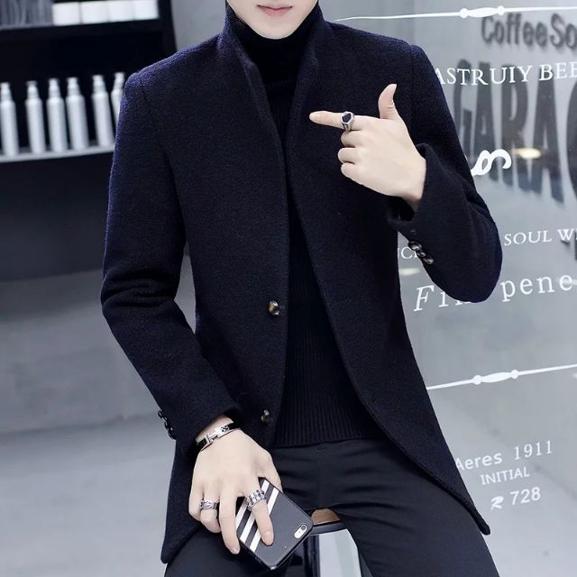 Áo khoác dạ lông cừu