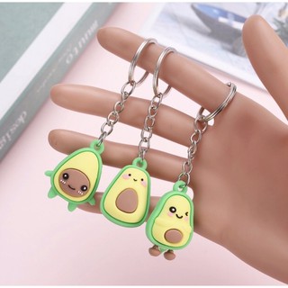 Móc khoá trái bơ dễ thương