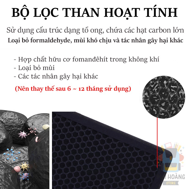 [Mã MAIHML40K giảm 110k] Máy lọc không khí UV-C diệt khuẩn, công nghệ HEPA, loại bỏ bụi PM2.5, formaldehyde - Model K12