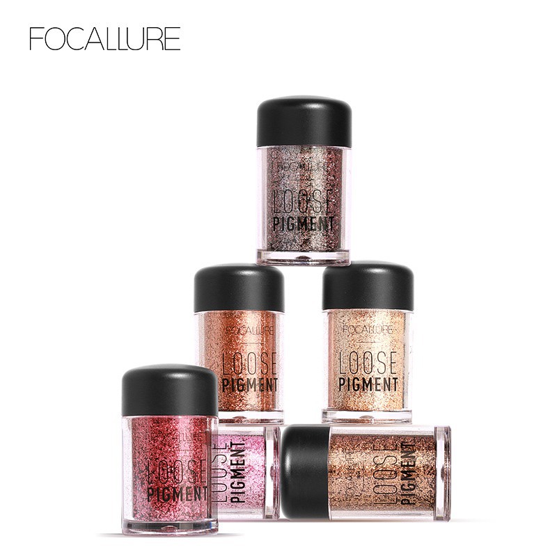 Phấn Mắt Focallure Tông Nhũ Lấp Lánh Xinh Xắn 18 Màu Tùy Chọn 30G